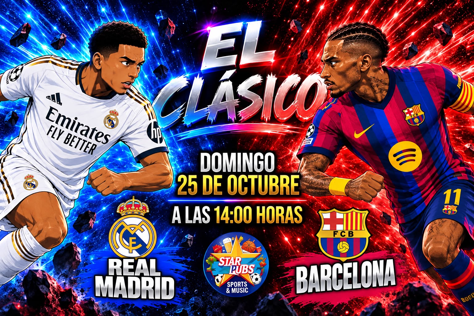 REAL MADRID VS BARCELONA