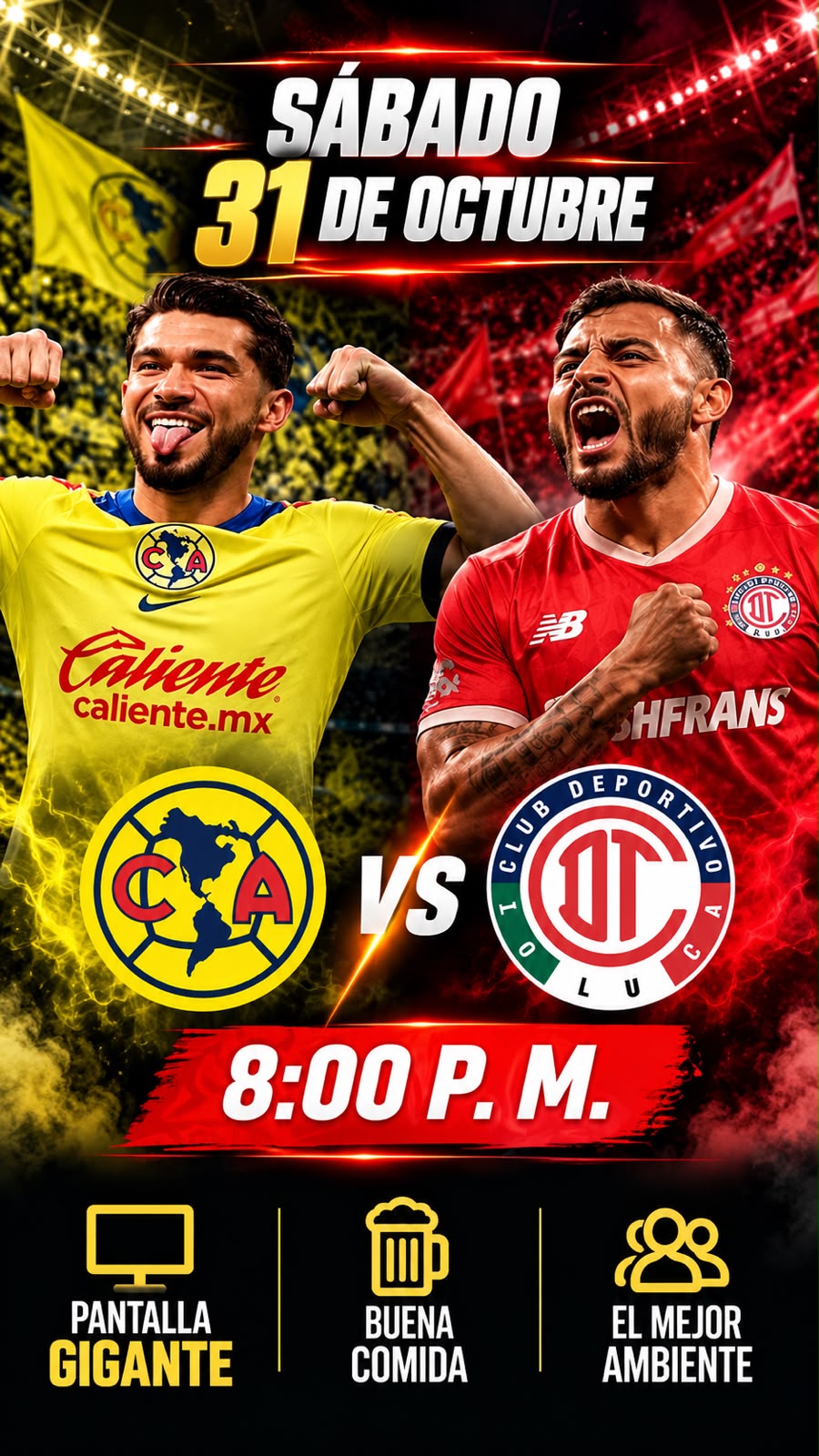 AMERICA VS TOLUCA