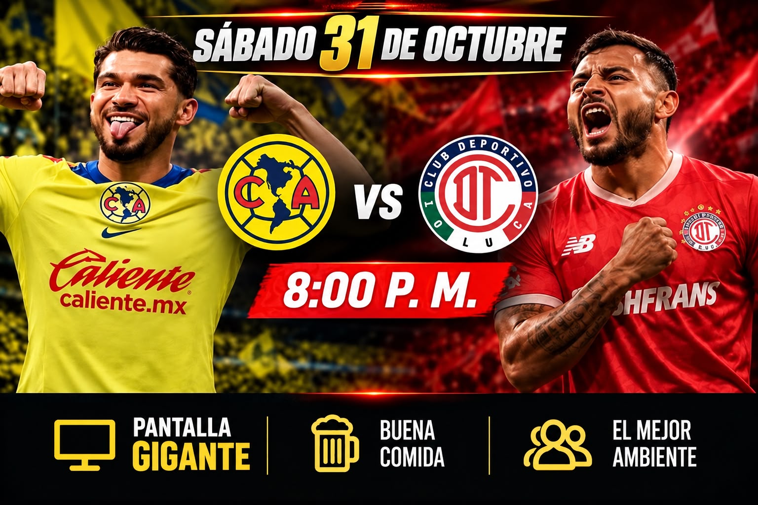 AMERICA VS TOLUCA