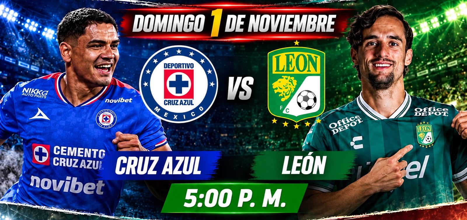 CRUZ AZUL VS LEON